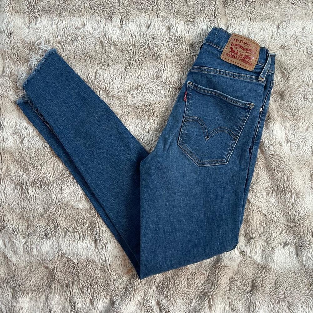 Levi’s mile high skinny jeans